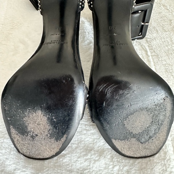 100% Autjentic studded buckle heels. Approx 4” heel. Size 38 pre owned - Picture 7 of 8